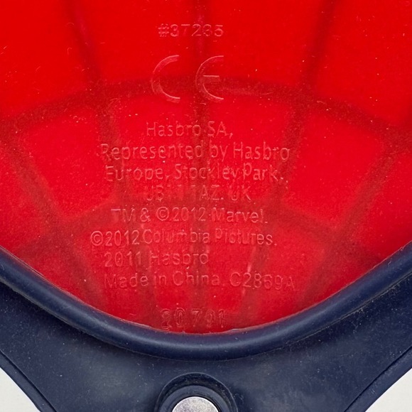 Hard Marvel Spiderman Mask Costume Cosplay Halloween Adult‎ Kids Toy Red Blue - Picture 4 of 8